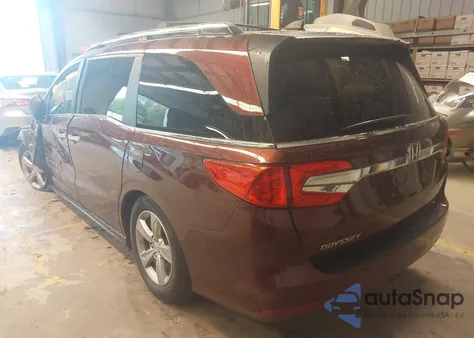 2018 Honda Odyssey Ex-L из США, поврежденный, VIN 5FNRL6H70JB067025